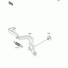 KX80 (KX80-T2) Педаль тормоза