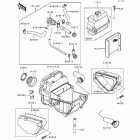 EX500 (EX500-A6) Воздухозаборник