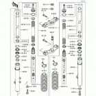 KX80 (KX80-R3) Front fork(kx80-r2 / r3)