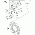 Vulcan 500 (EN500-A4) Передний тормоз