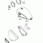 Vulcan 750 (VN750-A9) Decal(blue / gray)(vn750-a8 / a9)