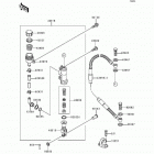 KX80 (KX80-T2) Задний торм цилиндр