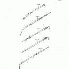EX500 (EX500-A6) Тросы управления