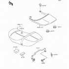 Zephyr (ZR550-B3) Seat(jkazrfb1ma004499&nami.)