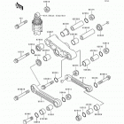 EX500 (EX500-A6) Задняя подвеска