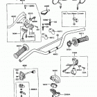 KLR250 (KL250-D9) Руль
