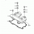 KLR250 (KL250-D9) Крышка головки цилиндров