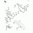 Vulcan 500 (EN500-A2) Side covers / chain cover(en500-a1 / a2 / a3)