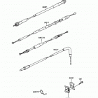 KLR250 (KL250-D9) Тросы