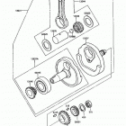 KLR250 (KL250-D9) Коленвал