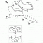 EX500 (EX500-A6) Side covers(ex500-a6)