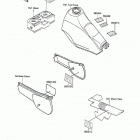 KLR250 (KL250-D9) Наклейки