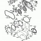 Vulcan 88 (VN1500-A1) Крышки двигателя
