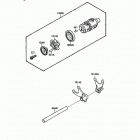 Vulcan 88 (VN1500-A1) Change drum / shift fork