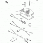 KDX200 (KDX200-E2) Задний фонарь