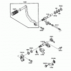 Vulcan 88 (VN1500-A1) Механизм переключения передач