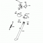 KLR650 (KL650-A1) Подножка