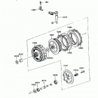 KLR650 (KL650-A1) Сцепление