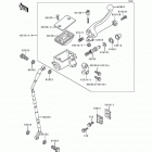 KDX200 (KDX200-E2) Главный тормозной цилиндр,передний