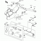 KX500 (KX500-E2) Глушитель