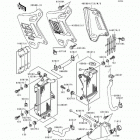 KDX200 (KDX200-E2) Радиатор