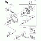 KDX200 (KDX200-E2) Задняя ступица колеса