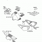 KLR650 (KL650-A1) Наклейки