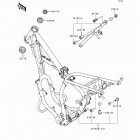 KDX200 (KDX200-E2) Рама