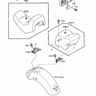 Vulcan 88 (VN1500-A1) Сидение