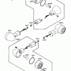 Vulcan 88 (VN1500-A1) Сигналы поворота