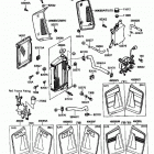 KLR650 (KL650-A1) Радиатор