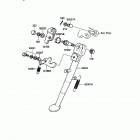 KE100 (KE100-B6) Подножка