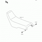 KDX200 (KDX200-E2) Сидение