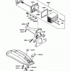 KE100 (KE100-B6) Задний фонарь