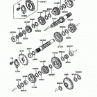 KLR650 (KL650-A1) Трансмиссия