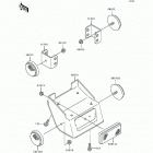 KDX200 (KDX200-E2) Отражатель