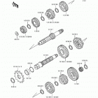 KX500 (KX500-E2) Трансмиссия