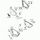 Vulcan 88 SE (VN1500-B4) Боковые обтекатели
