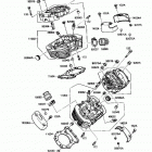 Vulcan 88 SE (VN1500-B4) Головка цилиндра