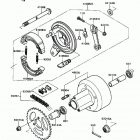 KD80 (KD80-N1) Задняя ступица колеса