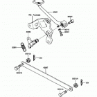 454 LTD (EN450-A3) Педаль тормоза