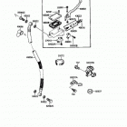 EX500 (EX500-A1) Главный тормозной цилиндр,передний