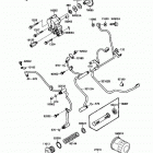 Vulcan 88 SE (VN1500-B1) Масляный и водяной насос. фильтр масленый