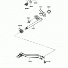 KLR250 (KL250-D4) Механизм переключения передач