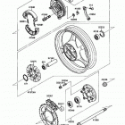 Eliminator (EL250-B3) Заднее колесо и цепь