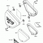 Vulcan 750 (VN750-A3) Боковые обтекатели