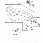 Vulcan 88 SE (VN1500-B1) Сидение