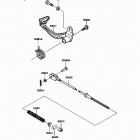 KLR250 (KL250-D4) Педаль тормоза