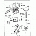 KLR250 (KL250-D4) Карбюратор