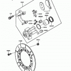 KLR250 (KL250-D4) Передний тормоз